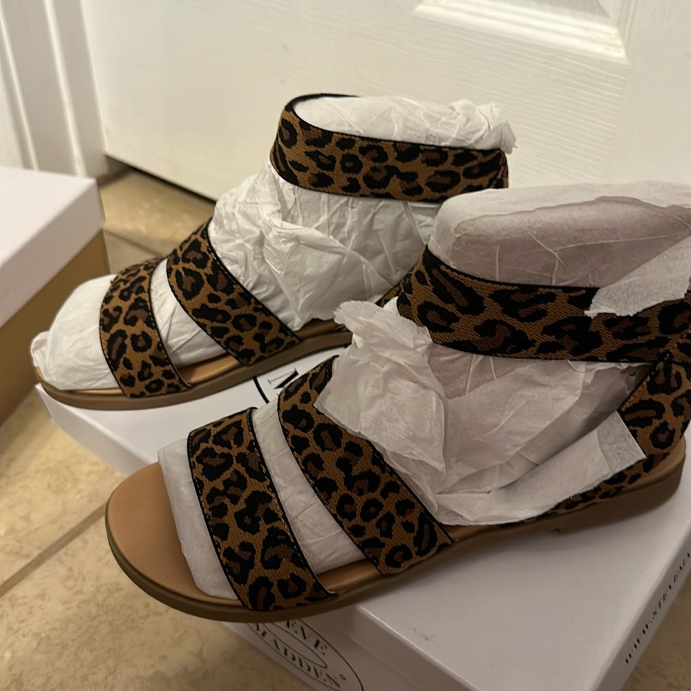 Steve Batten cheetah high ankle sandal